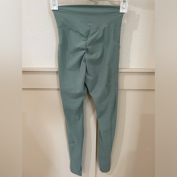 Gymshark x Whitney Simmons Pocket Leggings Size XS Leaf Green - Picture 10 of 12